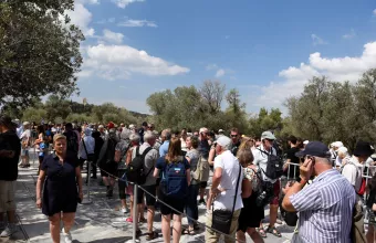 ακροπολη τουριστες 
