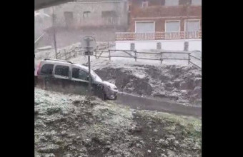  Μετά την ξηρασία και τον καύσωνα, χιόνισε στη βόρεια Ισπανία - Δείτε βίντεο