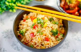 Τηγανητό ρύζι με λαχανικά