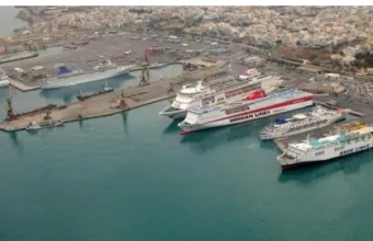 Ηράκλειο, λιμάνι, πρόσκρουση