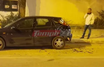 Στη συμβολή της λεωφόρου Βενιζέλου με την οδό Μαραθονομάχων στην Πάτρα