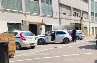 Ανδρας με μαχαίρι στη Λάρισα