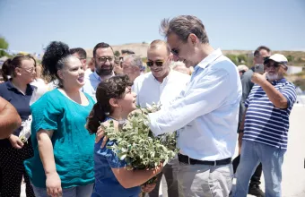 Μητσοτάκης στους Λειψούς