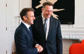 Macron Musk 