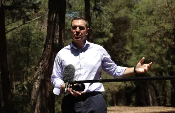 Τσίπρας Κέντρο Προστασίας Δασών στον Υμηττό