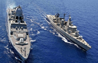 PASSEX: Συνεκπαίδευση του ελληνικού και του ινδικού Πολεμικού Ναυτικού