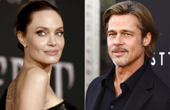 Ο Brad Pitt με την Angelina Jolie