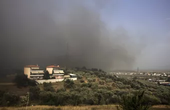 φωτιά στη Λαμία