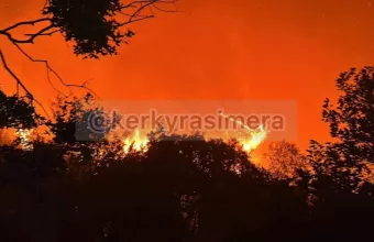 Φωτιά στην Κέρκυρα