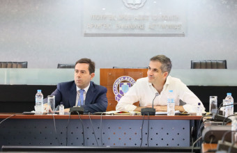 Συνάντηση Νότη Μηταράκη και Κώστα Μπακογιάννη: Ενίσχυση της ασφάλειας στον Δήμο Αθηναίων και η χάραξη κοινής γραμμής συνεργασίας μεταξύ της ΕΛ.ΑΣ.