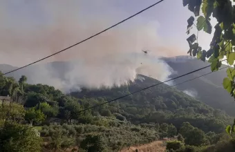 Εκκενώνεται η περιοχή Σύκι στην Κέρκυρα - Μήνυμα του 112 στους κατοίκους	