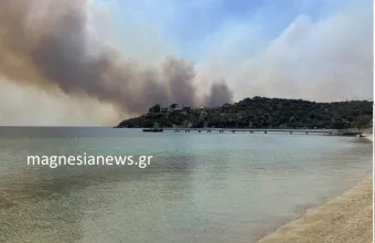 Φωτιά στη Μαγνησία