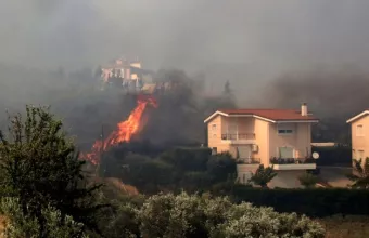Φωτιά στη Μαγνησία