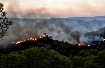 Υψηλός κίνδυνος πυρκαγιάς αύριο για το Βόρειο Αιγαίο