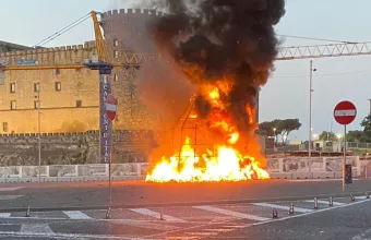 Πυρκαγιά στη Νάπολη