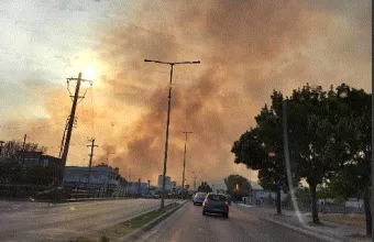 Βόλος φωτιά