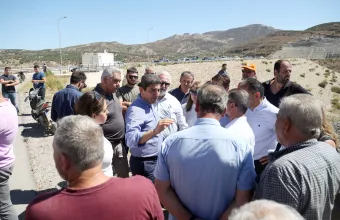 Αυγενάκης από Ρόδο: Με ταχύτατους ρυθμούς η διαδικασία αποζημιώσεων