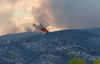 Φωτιά στην Πάρνηθα