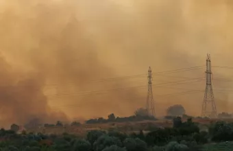 Φωτιά στη Καβάλα