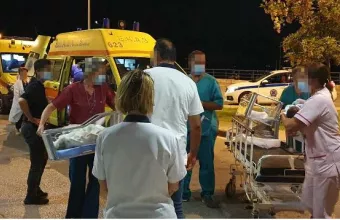 μεταφορά βρεφών από Αλεξανδρούπολη