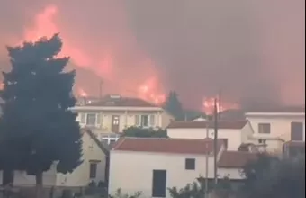 φωτιά στη Ροδόπη