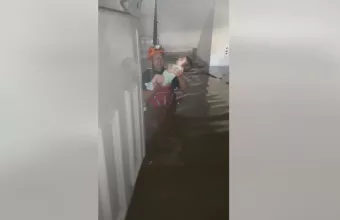Διάσωση μωρού στη Θεσσαλία