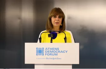 Σακελλαροπούλου: Η κλιματική αλλαγή μια από τις σημαντικότερες προκλήσεις