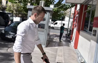 Κασσελάκης στην Κουμουνδούρου