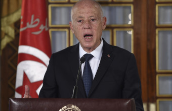 Tunisian President Kais Saied 