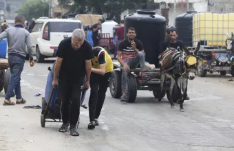 Παλαιστίνιοι στη Γάζα