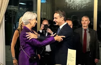 Λαγκάρντ και Μητσοτάκης