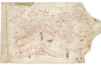 Ο ναυτικός χάρτης του 14ου αιώνα