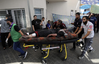Ο ισραηλινός στρατός έκανε χθες Πέμπτη έρευνες στο νοσοκομείο Σίφα