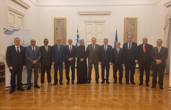 Συνάντηση Γεραπετρίτη με πρέσβεις Αραβικών χωρών