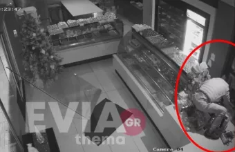 Εύβοια κλοπή ζαχαριοπλαστείο 