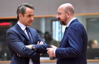 Συνοδος Κορυφής Μητσοτάκης Σαρλ Μισέλ 