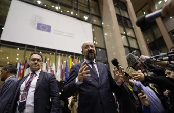 Belgium EU Summit European Council President Charles Michel 