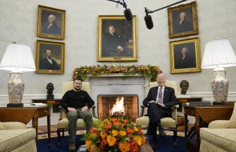 President Joe Biden - Ukrainian President Volodymyr Zelenskyy