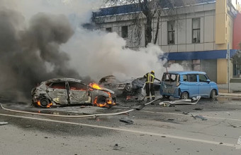 Ένας νεκρός και επτά τραυματίες από ουκρανικούς πυραύλους στη Μπέλγκοροντ