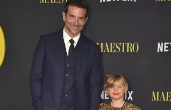 Ο Bradley Cooper με την κόρη του 