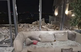 Η πολυκατοικία βρίσκεται στη συνοικία Σολομιάνσκι