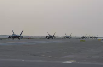 U.S. F-22 fighter