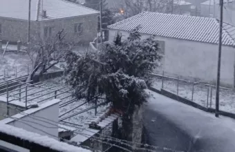 Λάρισα χιόνι