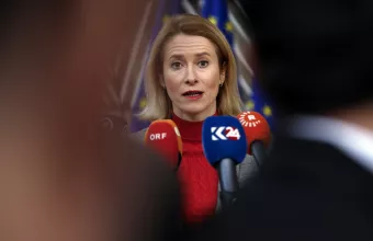Estonia's Prime Minister Kaja Kallas