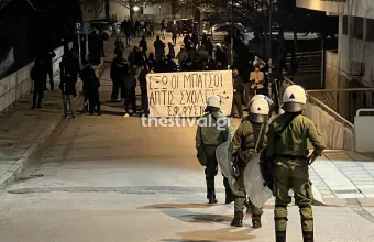 ΜΑΤ και κουκουλοφόροι