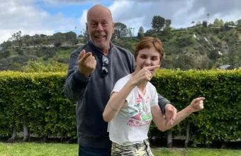 O Bruce Willis με την κόρη του