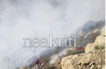 Πυρκαγιές σε Κρήτη και Πιέρια Όρη