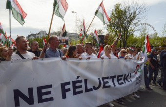 Ουγγαρία, διαδήλωση 