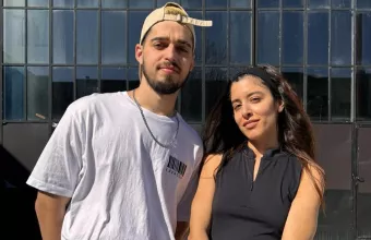 Η Μαρίνα Σάττι με τον Ισπανό YouTuber 