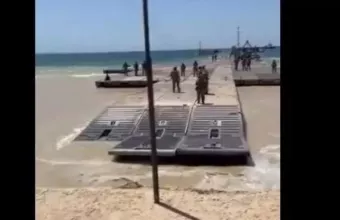 Γάζα: Η προβλήτα των ΗΠΑ ρυμουλκήθηκε ξανά στο λιμάνι της Ασντόντ